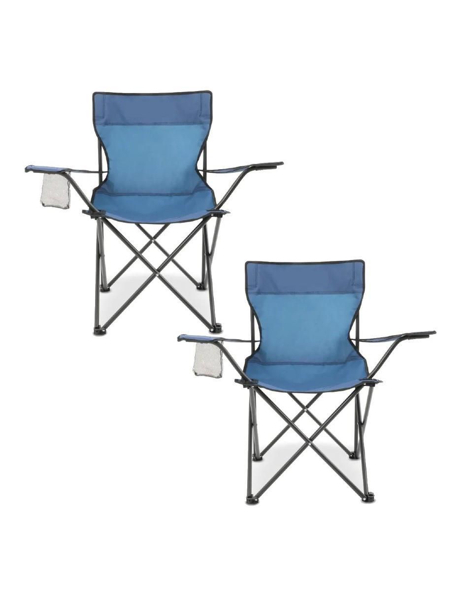 Set de sillas plegables 2 piezas