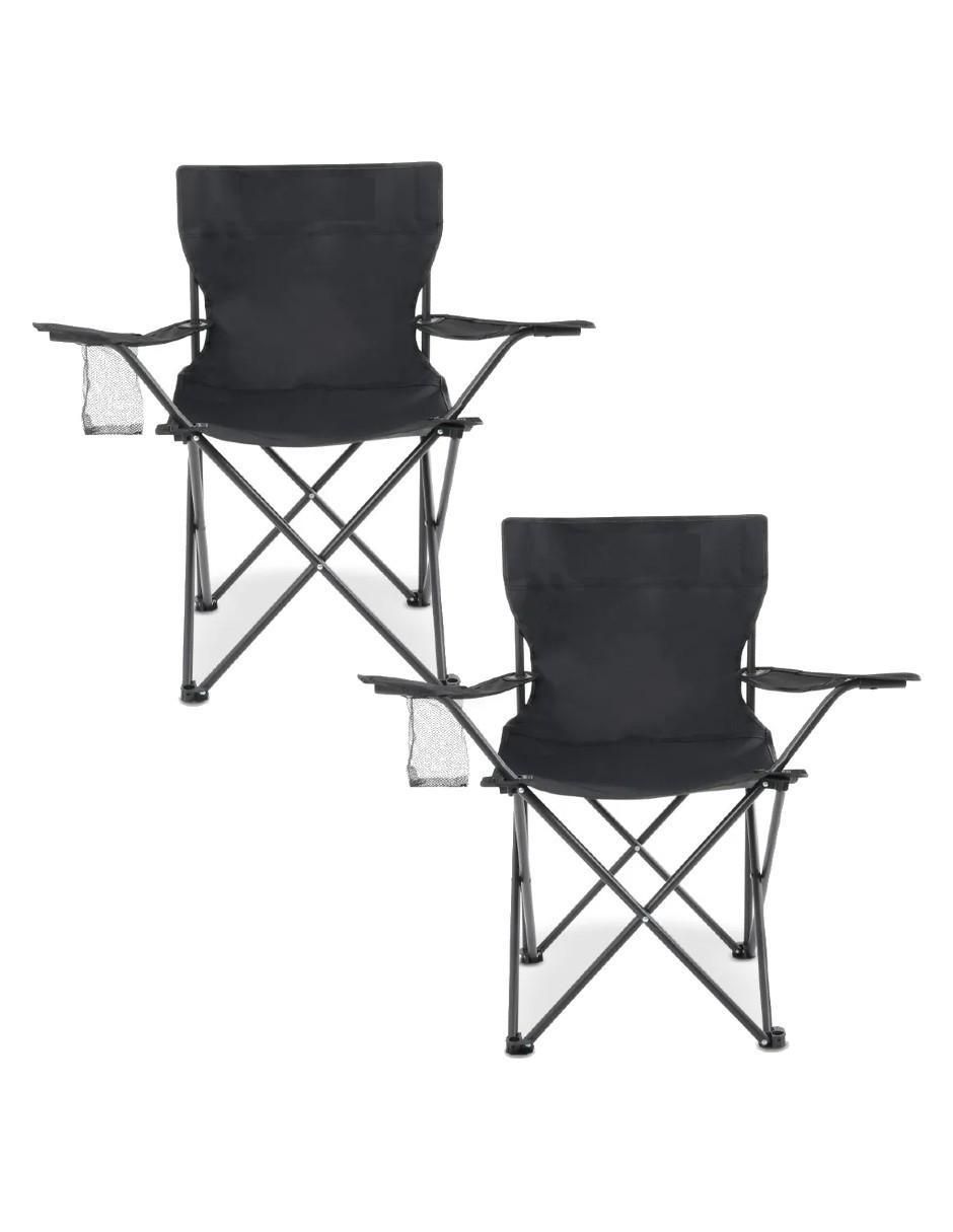 Set de sillas plegables 2 piezas
