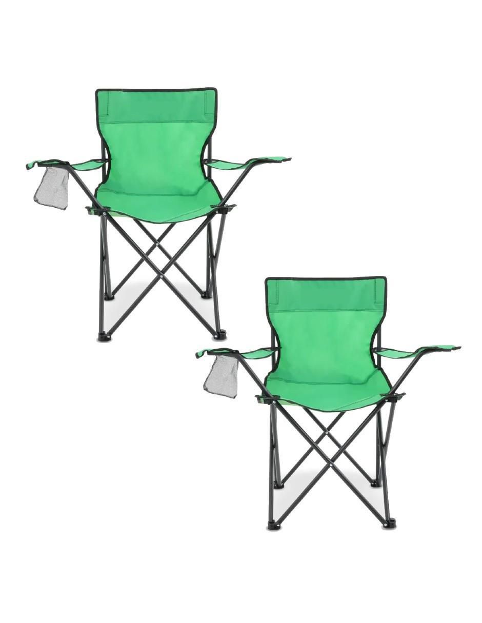 Set de sillas plegables 2 piezas