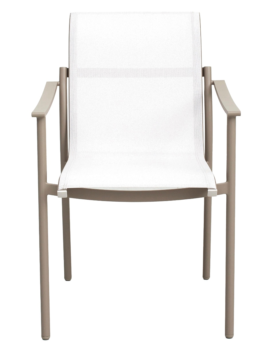 Silla con brazos Aster de textileno