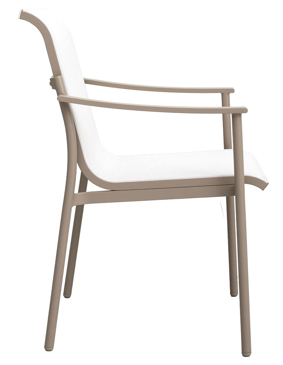 Silla con brazos Aster de textileno 3