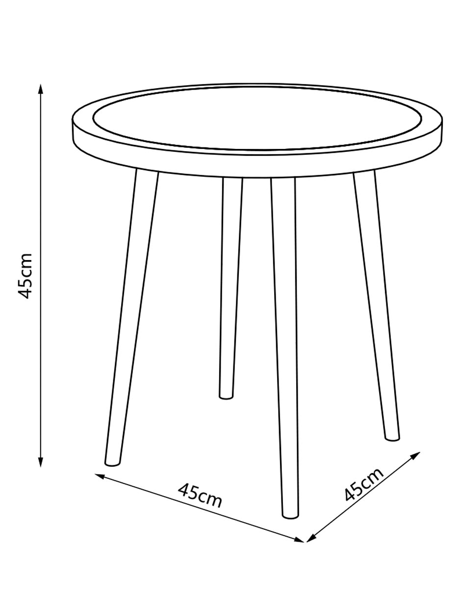 Set antecomedor para exterior Alba 10
