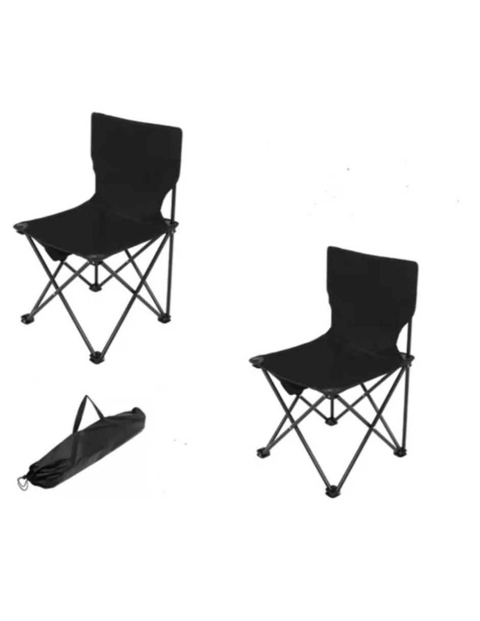 Juego de sillas plegables 2 piezas