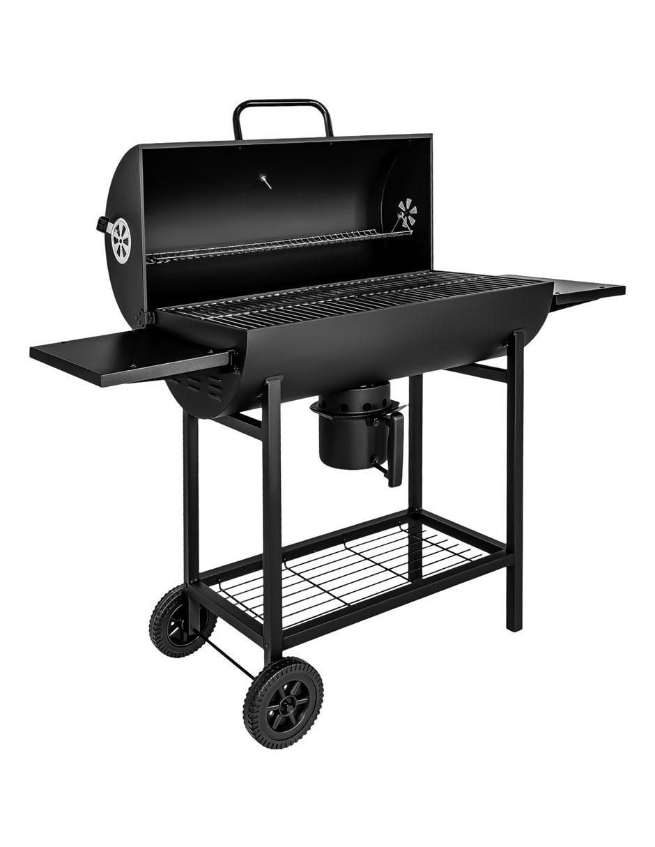 Asador carbón mkz-asadocarmet70 de acero inoxidable 3