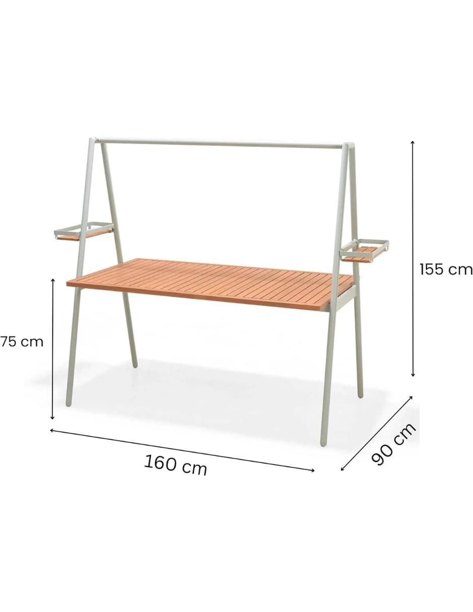 Mesa de comedor armable Copenhagen 5