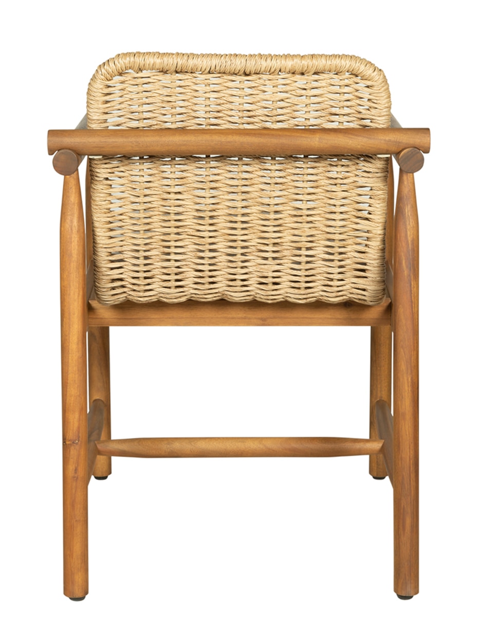Silla Kamari de madera acacia 5