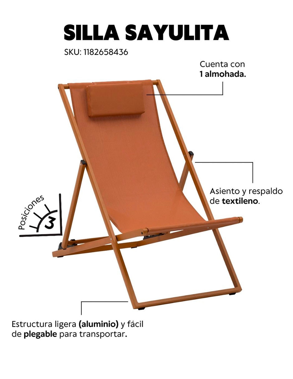 Camastro Sayulita de textileno 4