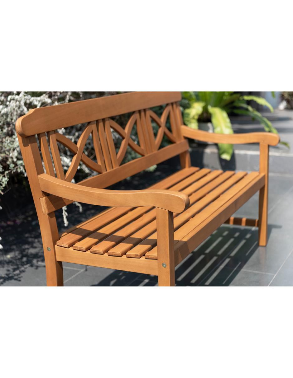 Banca Softcross de madera eucalipto 3