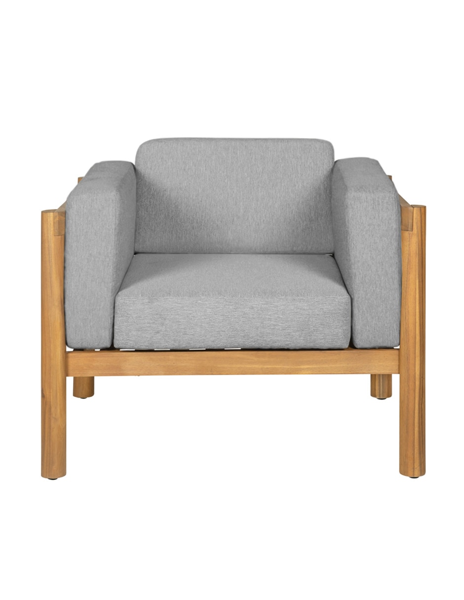 Sillón Milos de madera