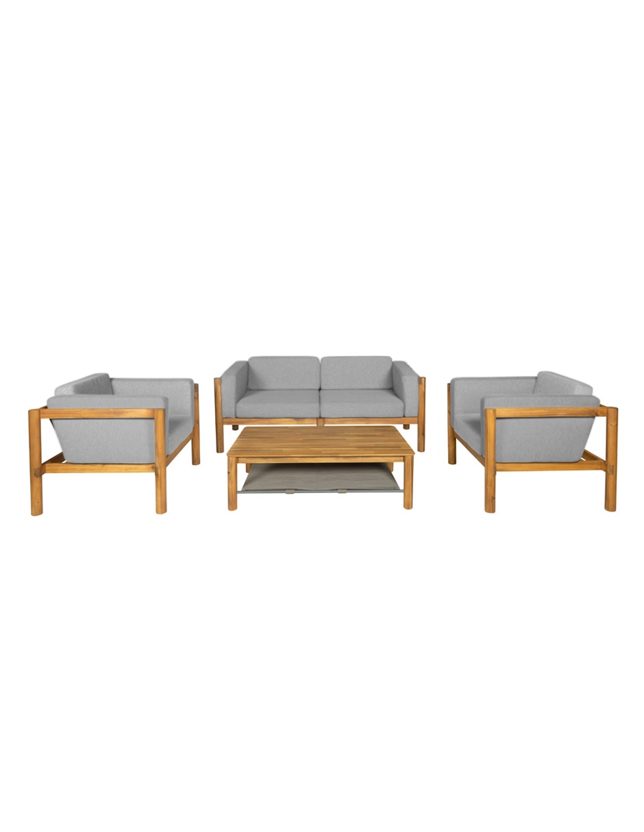 Sillón Milos de madera 7