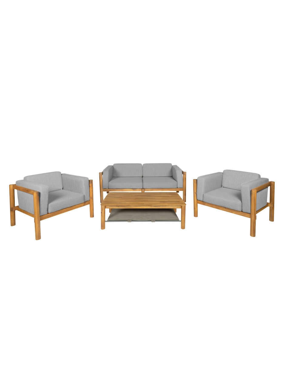 Sillón Milos de madera 8