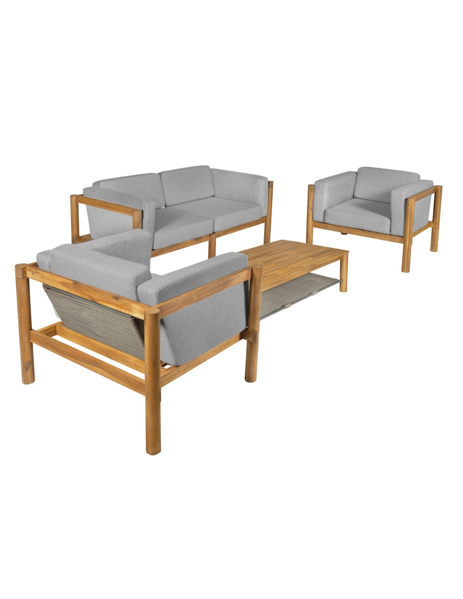 Sillón Milos de madera 10