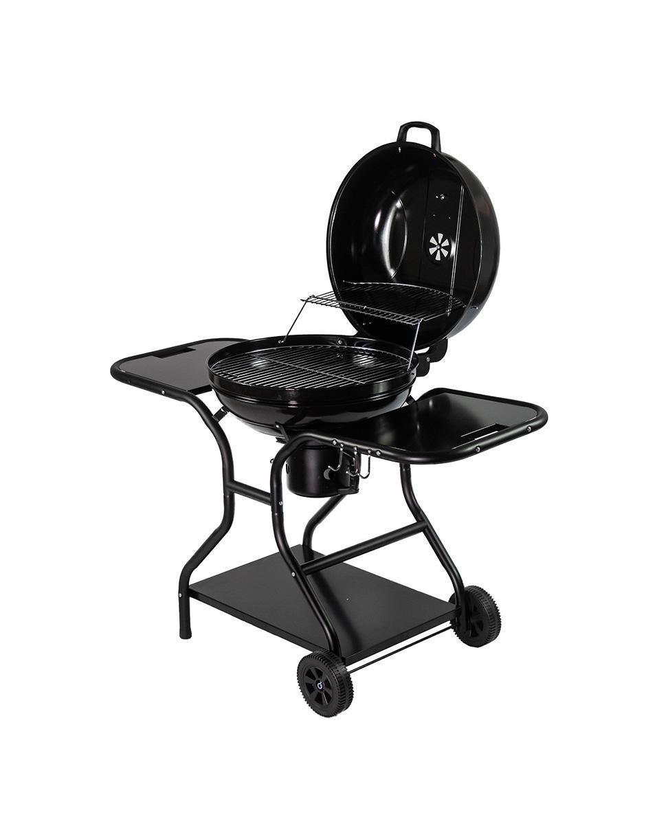 Asador carbón AC22ML de acero inoxidable 8