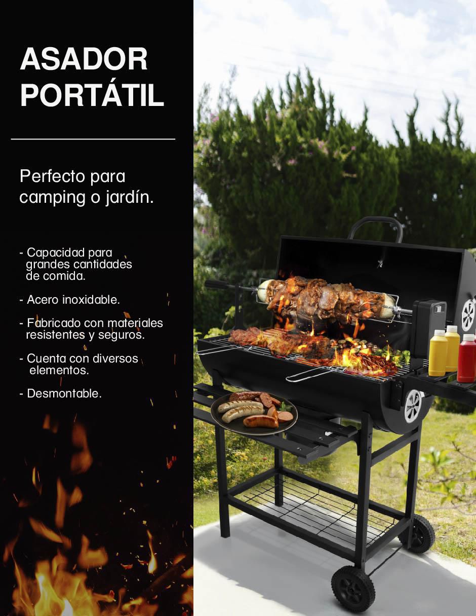 Asador carbón BBQ 2