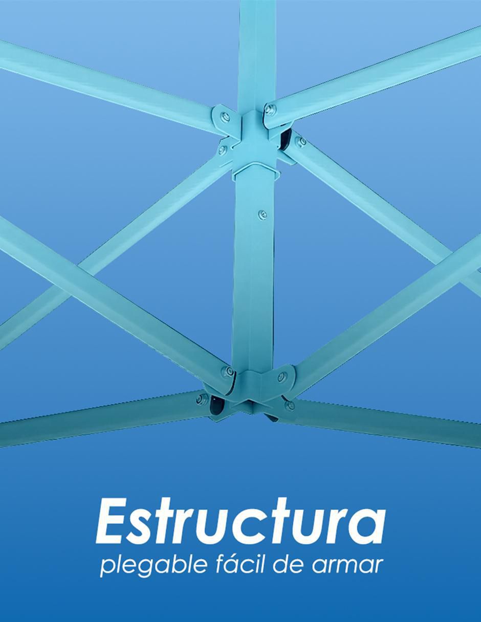 Carpa ancho 200 cm x largo 300 cm 6