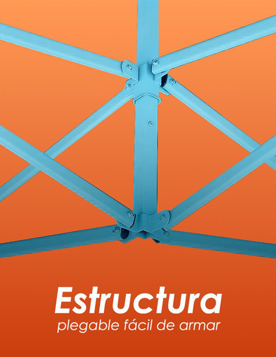 Carpa ancho 200 cm x largo 300 cm 6