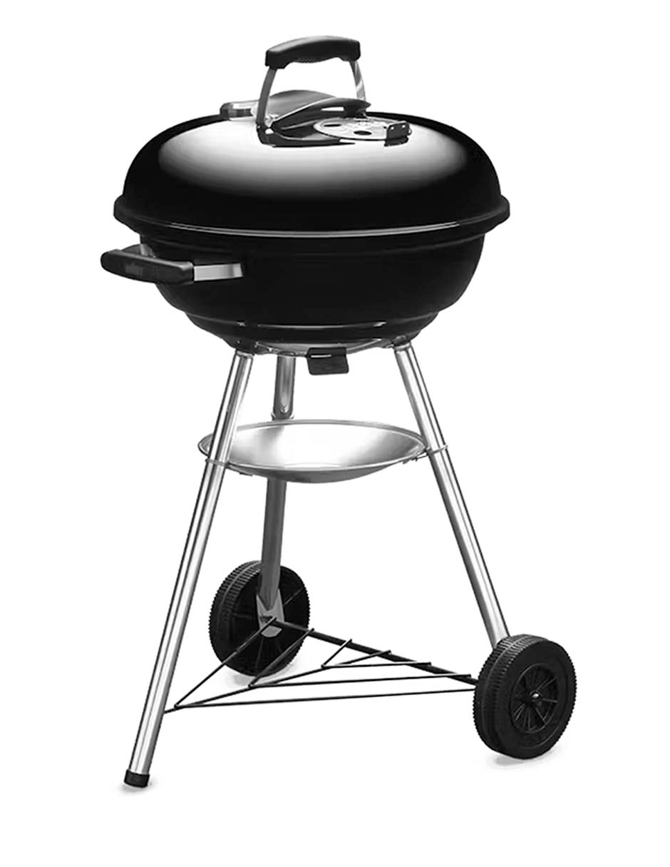 Asador carbón Compact Kettle de acero porcelanizado 7