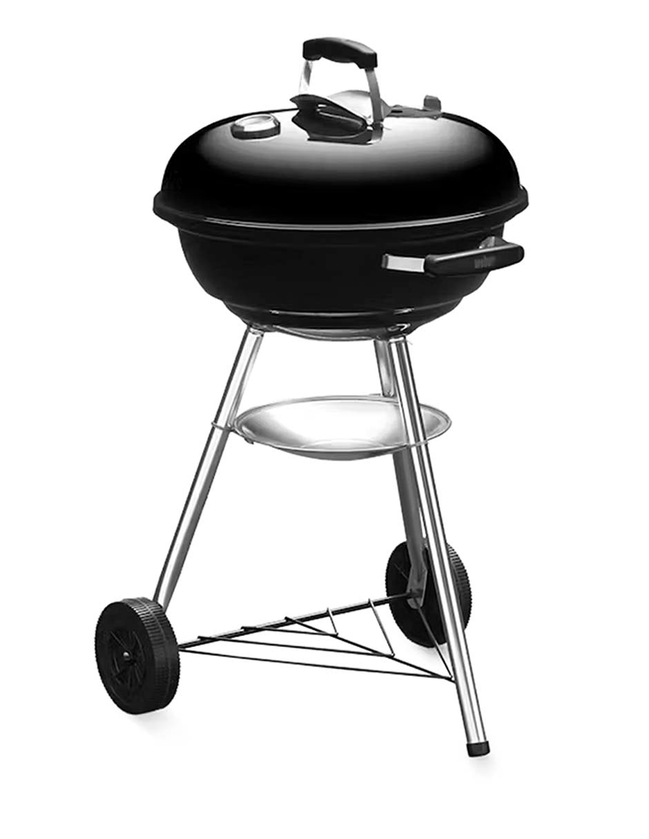 Asador carbón Compact Kettle de acero porcelanizado 8