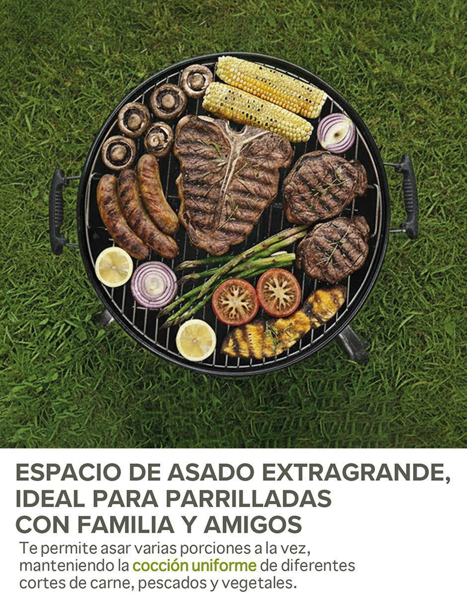 Asador carbón portátil de acero inoxidable 3