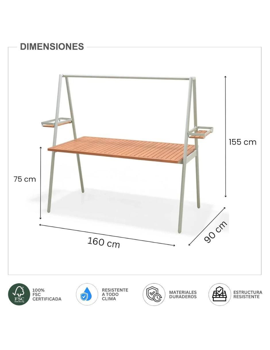 Comedor Copenhagen para 4 personas 8