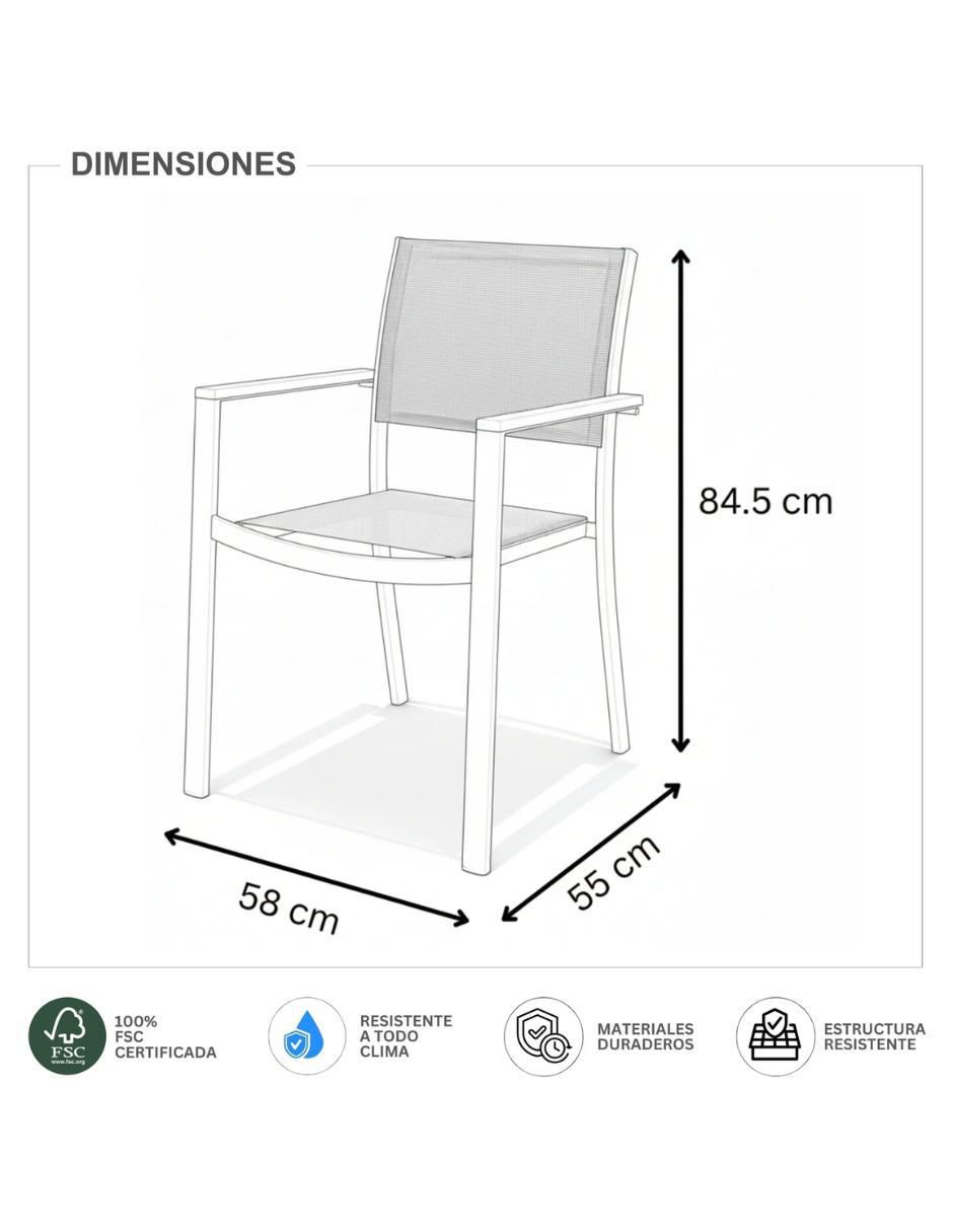 Comedor Merida para 2 personas 7