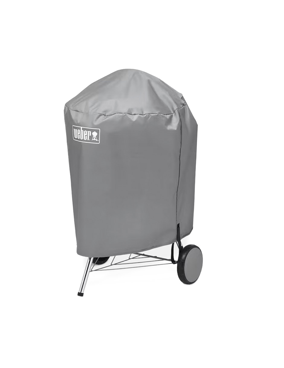 Asador carbón Bundle Weber Compact 57 cm con termómetro de acero porcelanizado 3