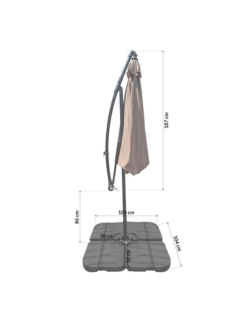 Sombrilla para jardín Sypha 15