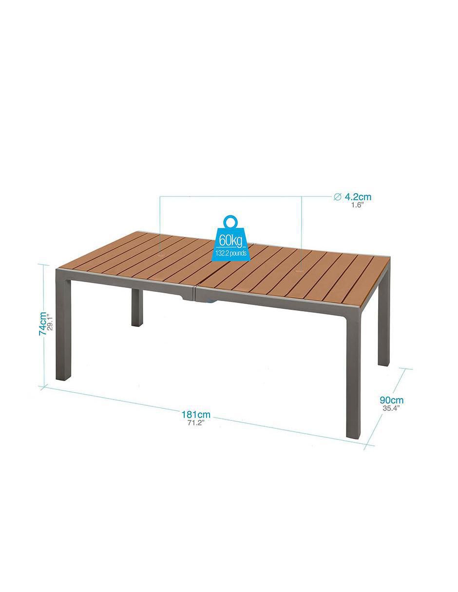Set comedor exterior 7