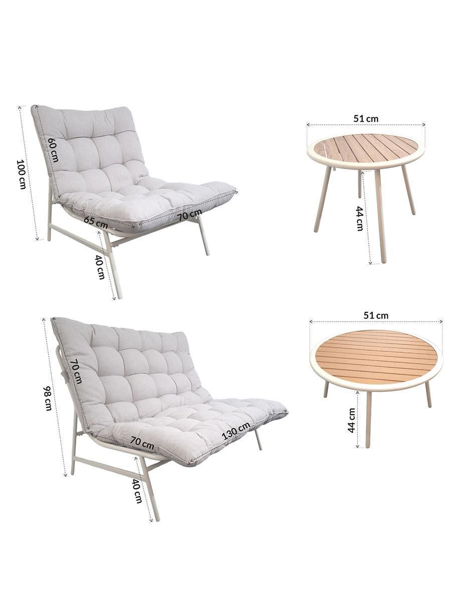 Set sala exterior Calacia 21