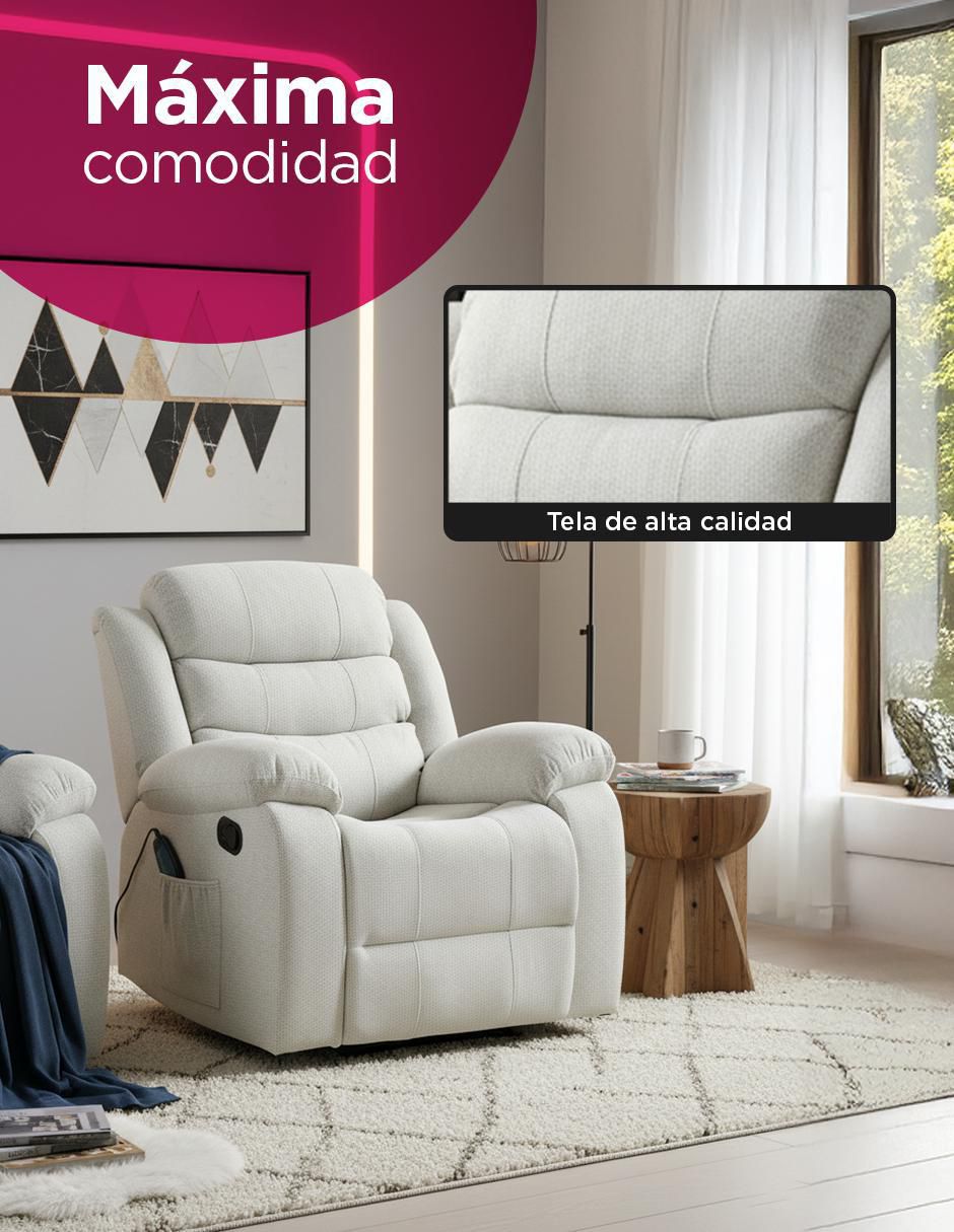 Sillón Théodore masaje inteligente y soporte lumbar 2