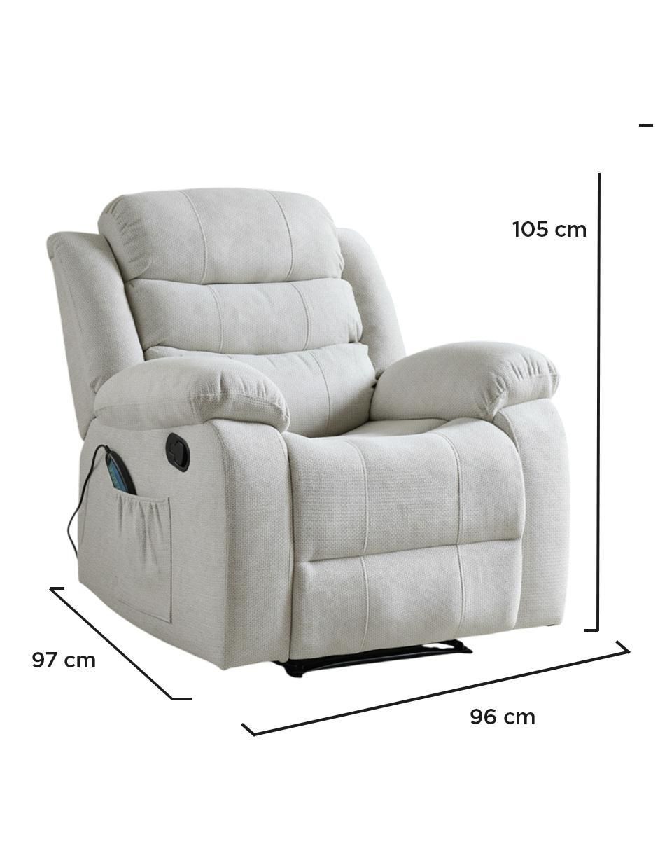Sillón Théodore masaje inteligente y soporte lumbar 8