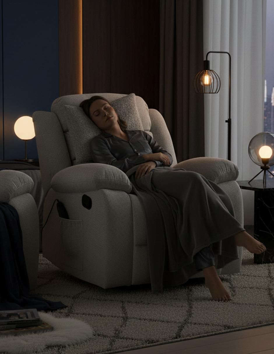Sillón Théodore masaje inteligente y soporte lumbar 5