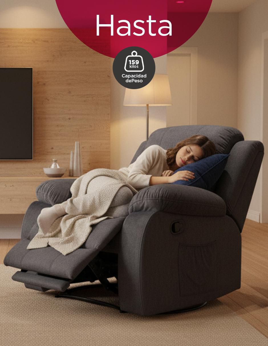 Sillón théodore masaje inteligente y soporte lumbar vanlig "de" sintético