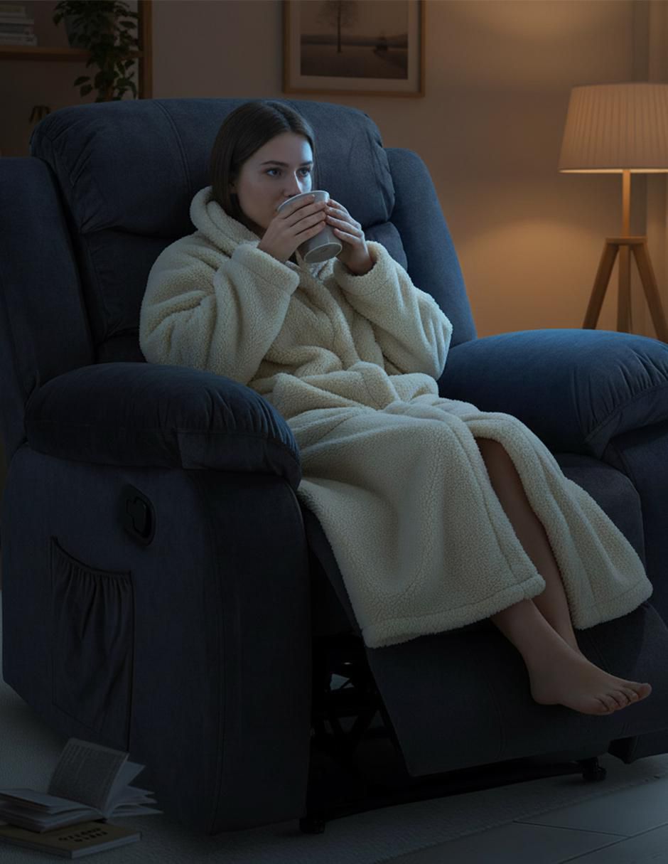 Sillón théodore masaje inteligente y soporte lumbar vanlig "de" sintético