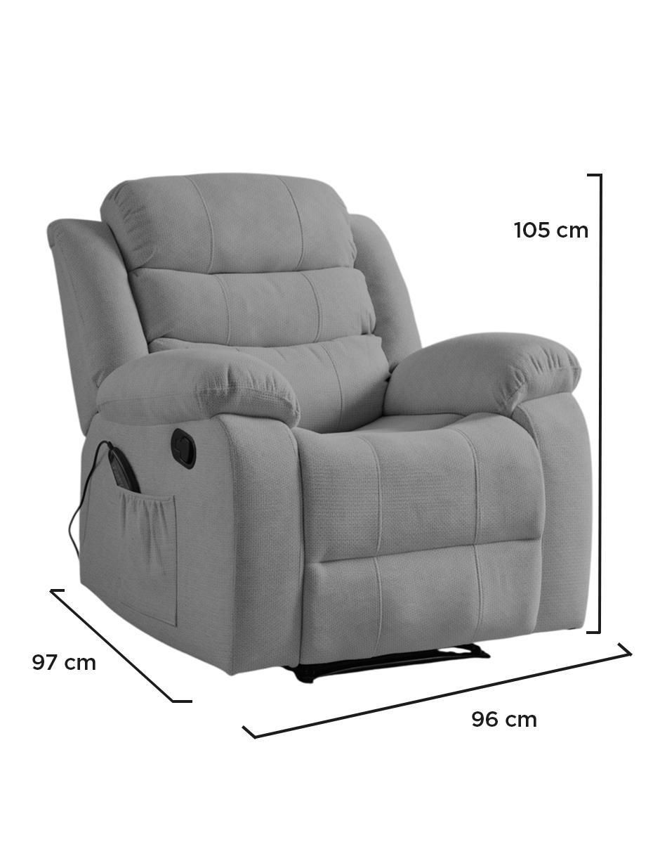 Sillón Théodore masaje inteligente y soporte lumbar 7