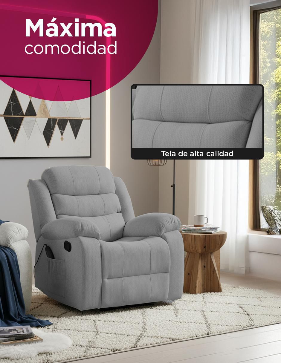 Sillón Théodore masaje inteligente y soporte lumbar 5