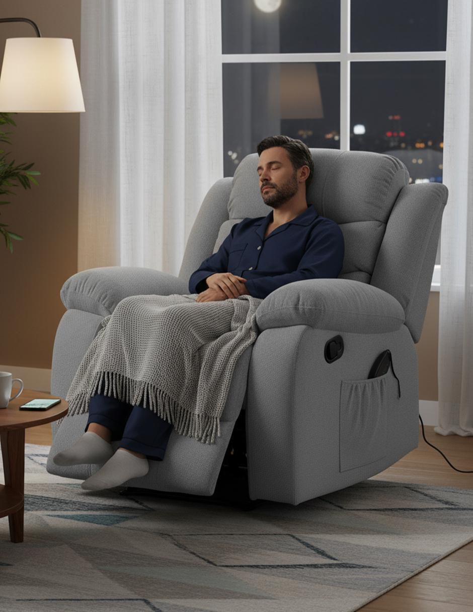 Sillón Théodore masaje inteligente y soporte lumbar 6