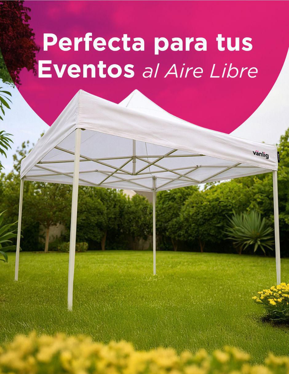 Carpa ancho 3 m x largo 3 m 4