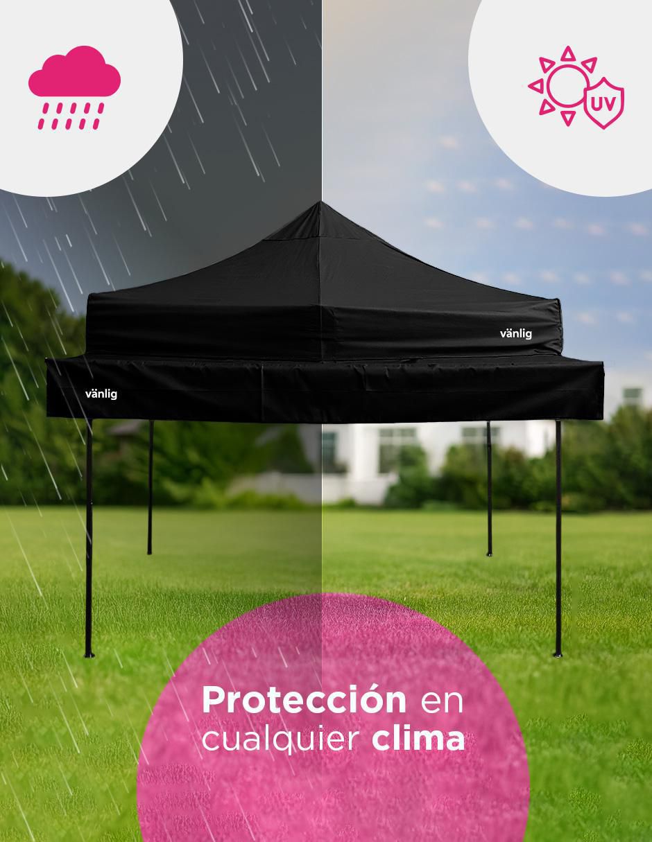Carpa ancho 3.95 mts x largo 3 mts 2