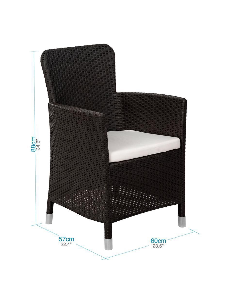 Set comedor exterior Capri 6