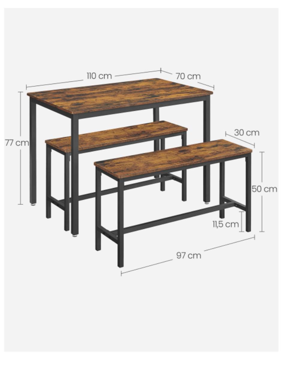 Comedor Delon para 4 personas 4