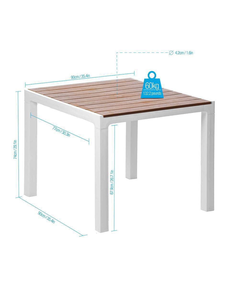Set comedor exterior 7
