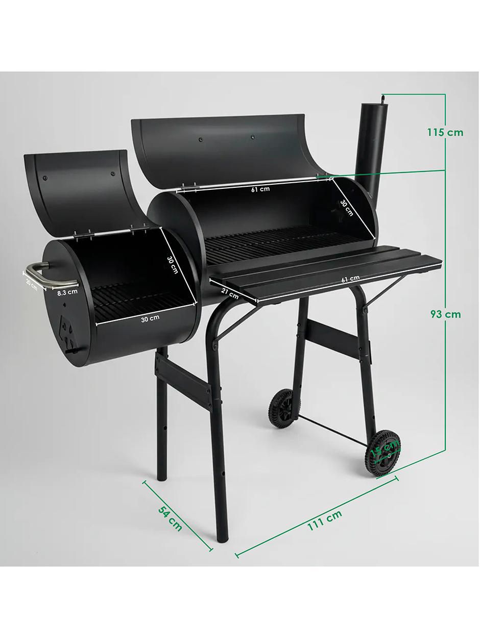 Asador carbón Oakville de hierro 10