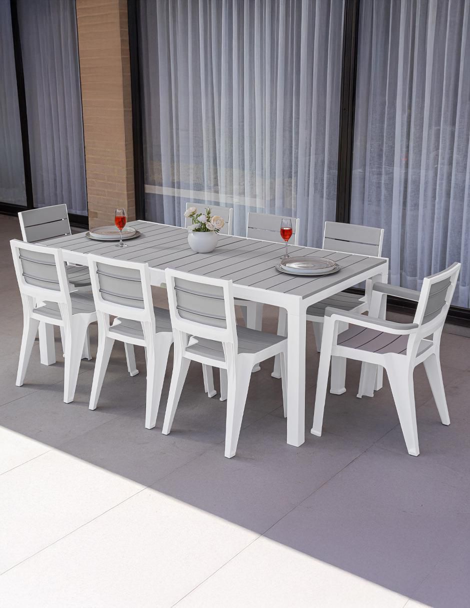 Set comedor exterior Silver 8 puestos 6