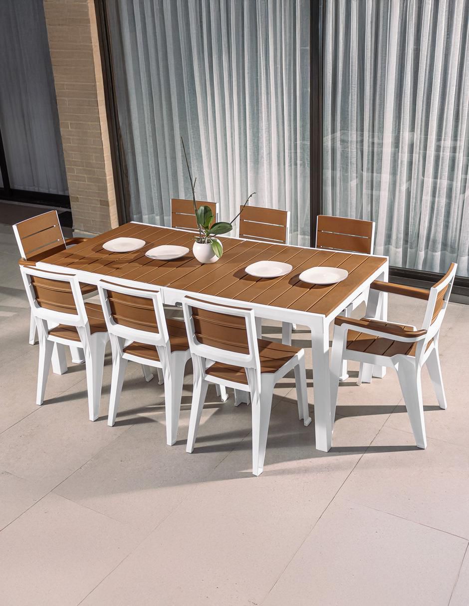 Set comedor exterior Jardin 8 puestos 6