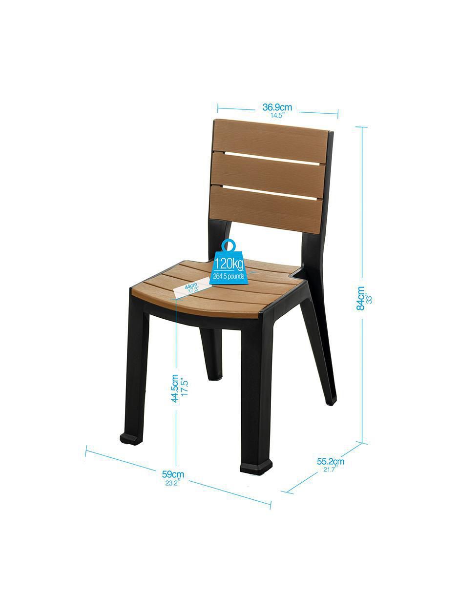 Set comedor exterior 6 Puestos Jardin
