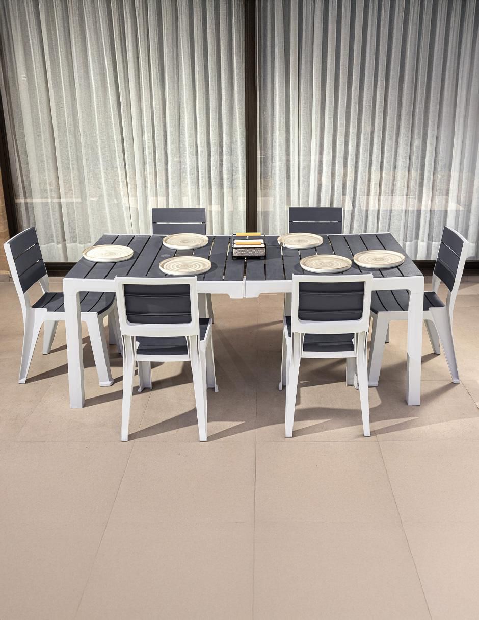 Set comedor exterior ardin 6 puestos ferrara 5