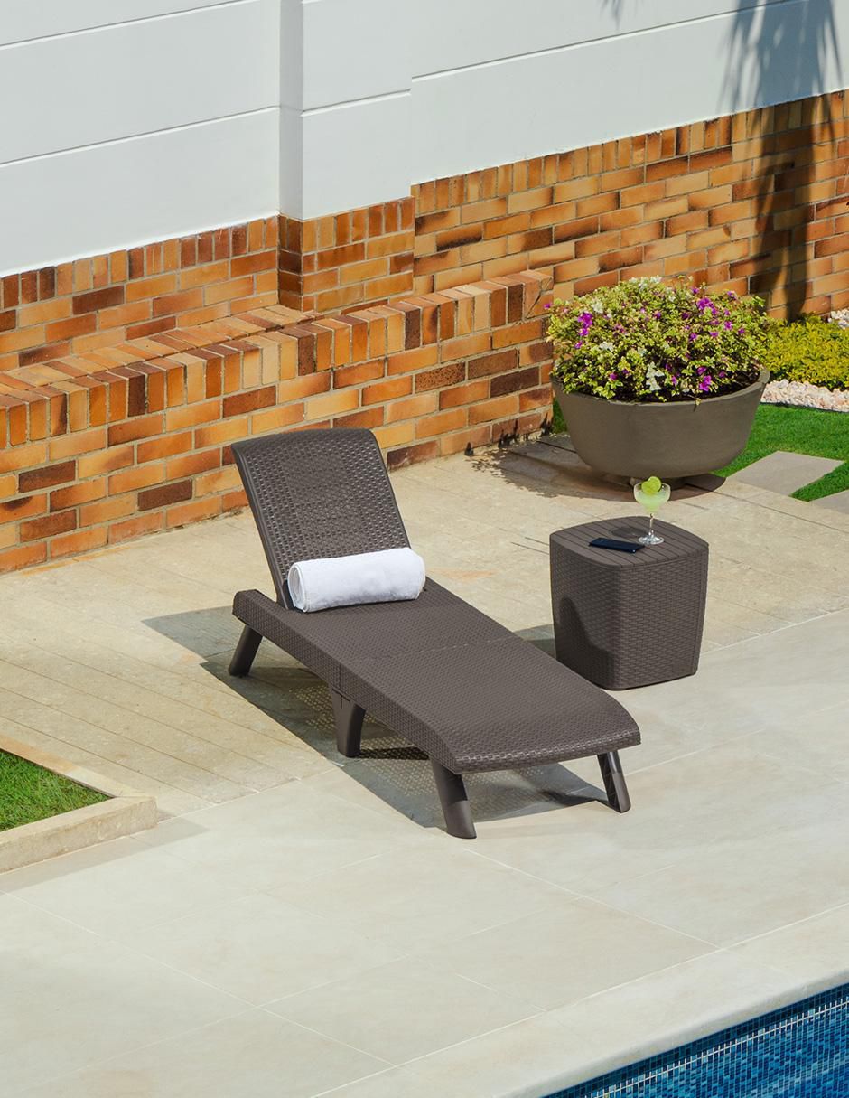 Camastro Exterior jardin capri de polipropileno 1 pieza 6