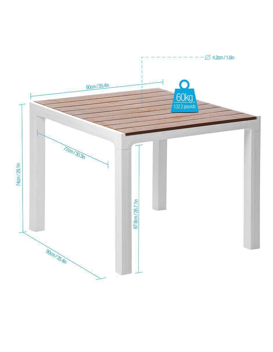 Set comedor exterior 4