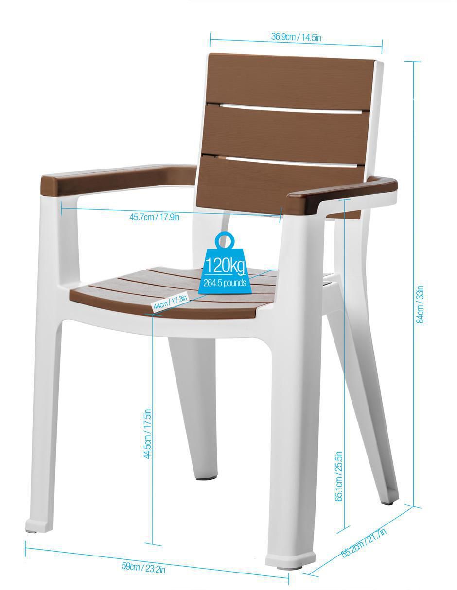 Set sillas exterior Cooler Table 6